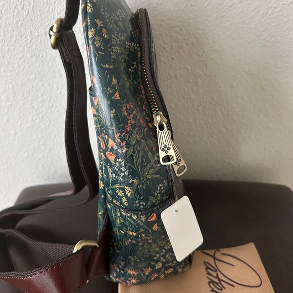 Patricia Nash Ennis Sling Style Backpack Bag Tuscan Fields NWT - Picture 5 of 12